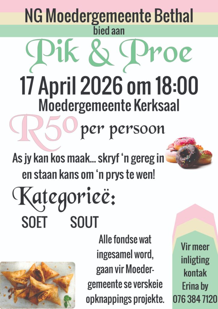 PIK & Proe NG bethal moedergemeente
